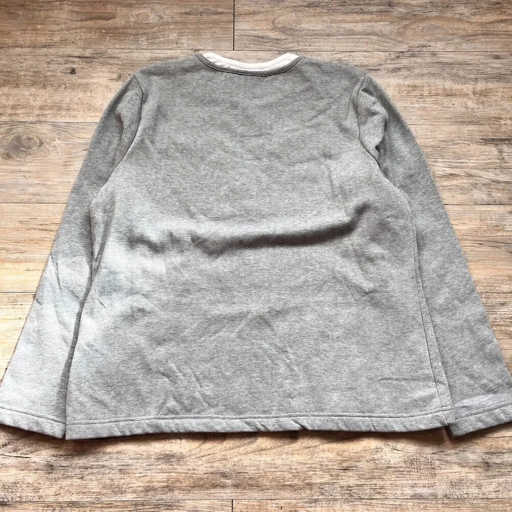 Vintage Halloween Cat Pumpkin Sweatshirt Cottagecore Granny 90s XL Top Cute